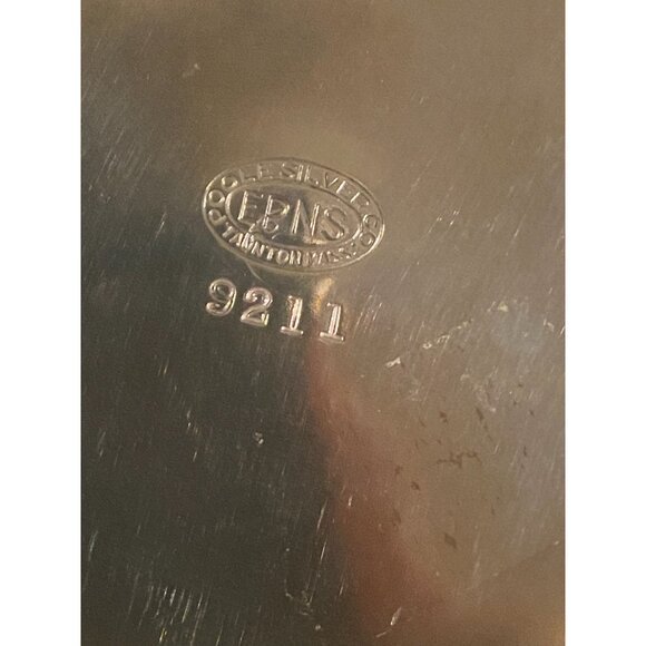 Vintage Poole Silver Co. EPNS Water Pitcher Ice Lip Baluster Ewer Victorian Revi - Picture 5 of 8